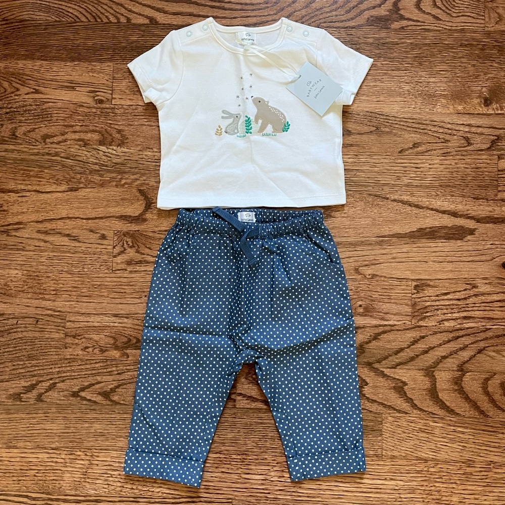 NWT John Lewis 2 piece outfit